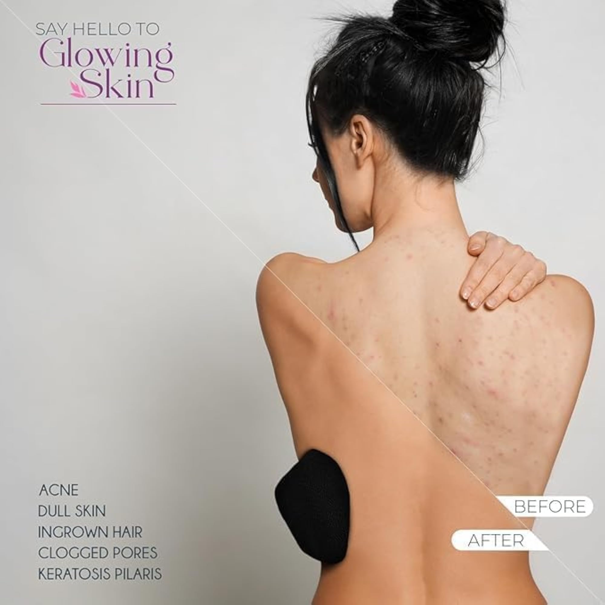 Exfoliating Body Scrub Gloves, Gentle Dead Skin Removal
